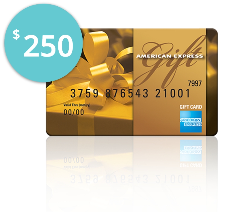 AMEX $250 Gift Card